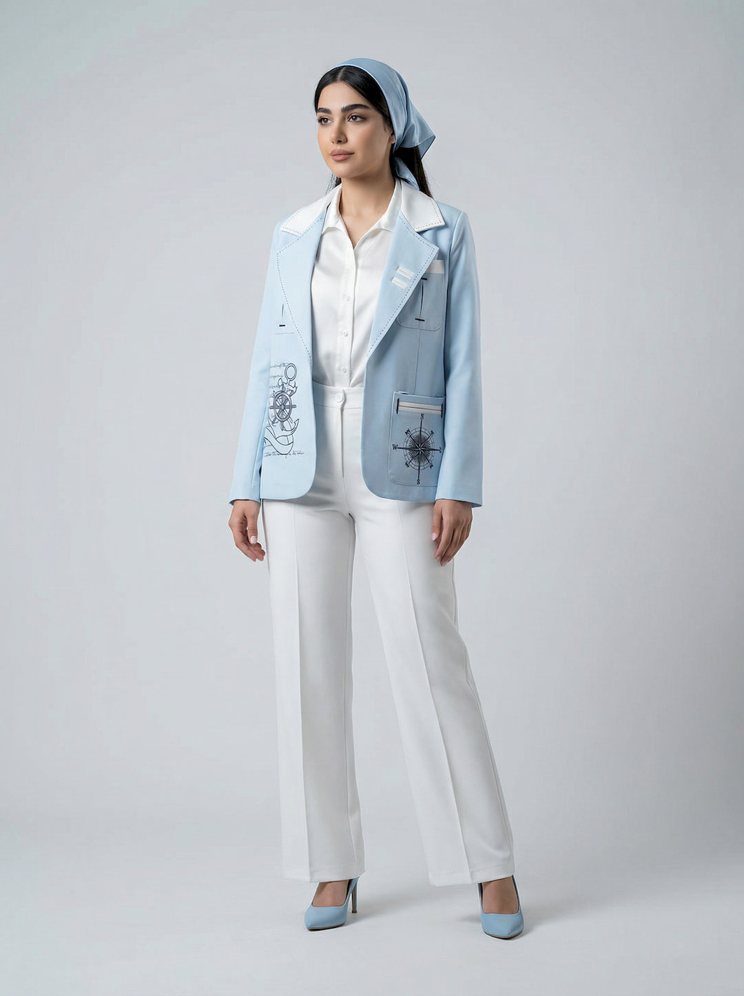 کت گلدوزی زنانه 3809